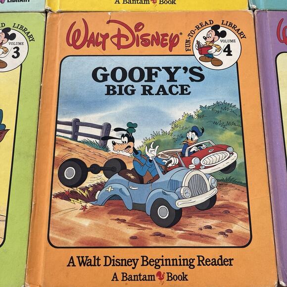 Walt Disney Fun to Read Library Books Lot of 7 - Picture 6 of 13